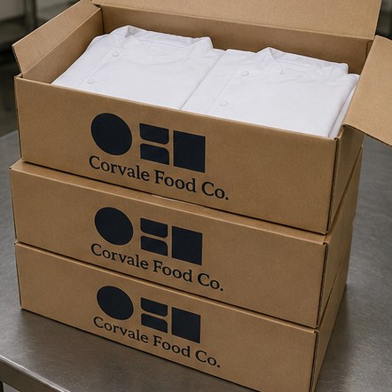 Customized chef coats for groups and franchises