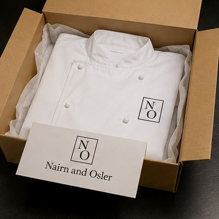 Customized chef coats for hotels and banqueting
